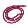 Natural Red Corundum/Ruby Beads Strands G-G106-N01-01-2
