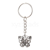 Tibetan Style Alloy Pendant Keychains KEYC-JKC00704-4