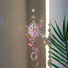 Snowflake K9 Glass Big Pendant Decorations PW-WG59589-05-2