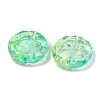 370Pcs Two Tone Transparent Acrylic Beads MACR-K359-27A-2