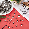 SUPERFINDINGS 240Pcs Alloy Bell Pendants FIND-FH0008-16-5