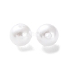 Plastic Imitation Pearl Beads FIND-M059-01B-09-2