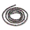 Electroplate Glass Beads Strands LS-GLAA-H021-01A-FP14-5