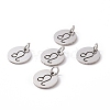 Non-Tarnish 304 Stainless Steel Charms STAS-Q201-T445-5S-3