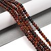 Natural Carnelian Beads Strands X-G-B079-A03-01-2