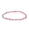 Natural Tourmaline Beaded Stretch Bracelet BJEW-JB08484-01-1