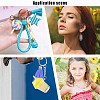 DIY Imitation Food Key Chain Making Kit DIY-SC0018-32-6