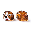 Handmade Gold Sand Lampwork Beads LAMP-L079-03-M-3