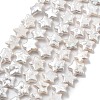 Natural Baroque Keshi Pearl Beads Strands PEAR-P064-04A-03A-2
