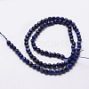 Natural Lapis Lazuli Beads Strands G-D840-38-4mm-2