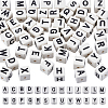 52Pcs 26 Styles Glazed Porcelain Beads PORC-UN0001-03-1