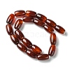 Oval Natural Carnelian Beads Strands G-D622-06-G-4