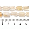 Heated Natural Citrine Beads Strands G-N327-06-16-5