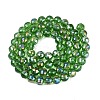 Transparent Glass Beads Strands GLAA-Q107-02A-10-2