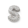 Brass Micro Pave Cubic Zirconia Pendants KK-A300-02P-S-1