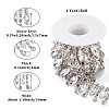 Cheriswelry Iron Crystal Rhinestone Cup Chain CH-CW0001-02-4