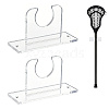Acrylic Softball Bat Display Stand DIY-WH0504-966-1