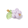 Imitation Pearl Acrylic Pendants PALLOY-JF04335-01-4