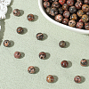 120Pcs Natural Leopard Skin Jasper Beads Strands G-PA0001-22B-7