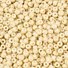 8/0 Baking Paint Glass Round Seed Beads SEED-S036-01B-19-3