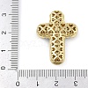 Brass Micro Pave Cubic Zirconia Pendants KK-Q821-01G-3