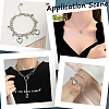 5Pcs 925 Sterling Silver Split Jump Rings STER-BBC0009-45B-5