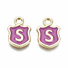 Alloy Enamel Charms ENAM-T012-03S-RS-2