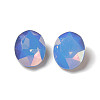 Light AB Style Eletroplate K9 Glass Rhinestone Cabochons RGLA-J020-B-LA2-3