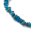 Natural Gemstone Beads Anklets AJEW-AN00583-01-2