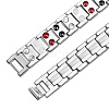SHEGRACE Stainless Steel Panther Chain Watch Band Bracelets JB672A-5
