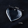 Natural Quartz Crystal Heart Display Decorations PW-WGCFB3F-01-2