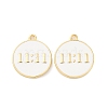 Brass Enamel Pendants KK-F895-16B-G02-1