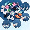 CHGCRAFT DIY Fish Dangle Earring Making Kits DIY-CA0004-10-5