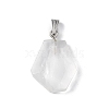 Natural Quartz Crystal Pendants G-F739-03P-04-4