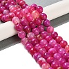 Natural Agate Beads Strands G-M437-C01-01C-2