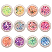 Shiny Nail Art Glitter Flakes MRMJ-T063-364-M