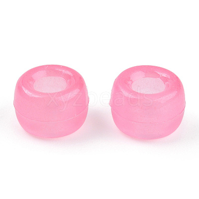 Transparent & Luminous Plastic Beads KY-T025-01-H06-1