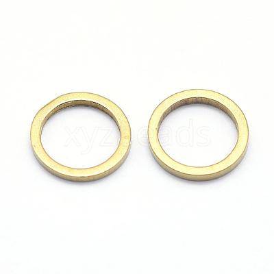 Brass Linking Rings KK-P119-20-8mm-RS-1