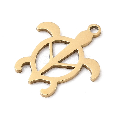 201 Stainless Steel Pendants STAS-Q341-13G-1