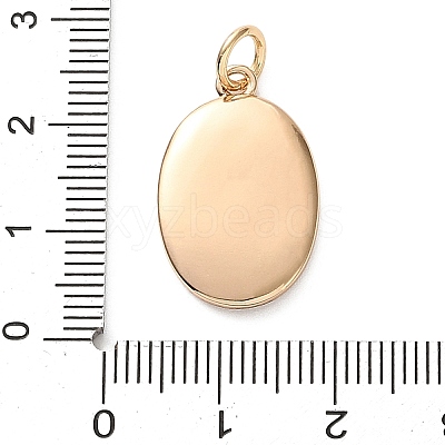 Printed Brass Enamel Pendants KK-CBADFD5-04G-B-1