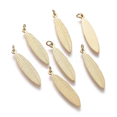 Ion Plating(IP) 304 Stainless Steel Pendants STAS-I164-044G-1