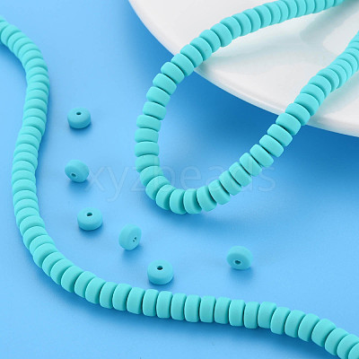 Handmade Polymer Clay Beads Strands CLAY-N008-008-77-1