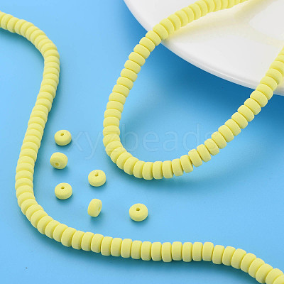 Handmade Polymer Clay Beads Strands CLAY-N008-008-43-1