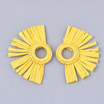 Raffia Tassel Pendant FIND-S305-01-1