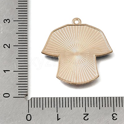 Baseball Alloy Enamel Pendants AL-CBA2166-01G-01-1