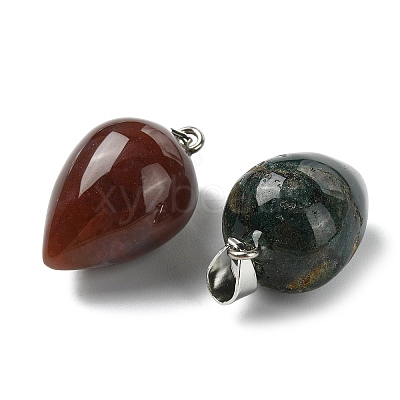 Natural Ocean Jasper Pendants GG-K002-13P-1