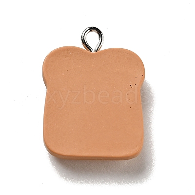 Opaque Resin Pendants RESI-G043-D01-1