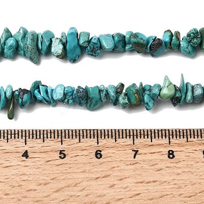 Natural HuBei Turquoise Bead Strands G-H345-A01-01-1