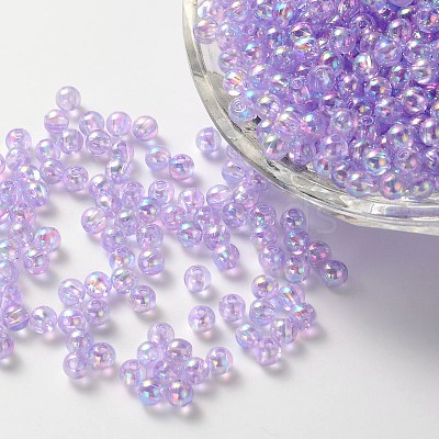 Eco-Friendly Transparent Acrylic Beads LS-X-PL731-1-1