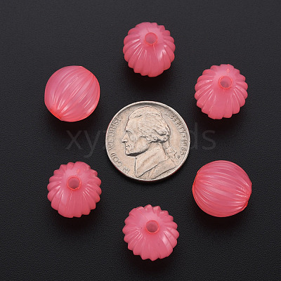 Imitation Jelly Acrylic Beads MACR-S373-11-E03-1